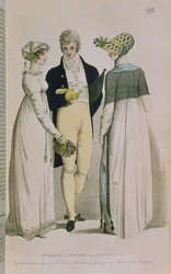 Avondjurken voor augustus 1808, illustratie uit 